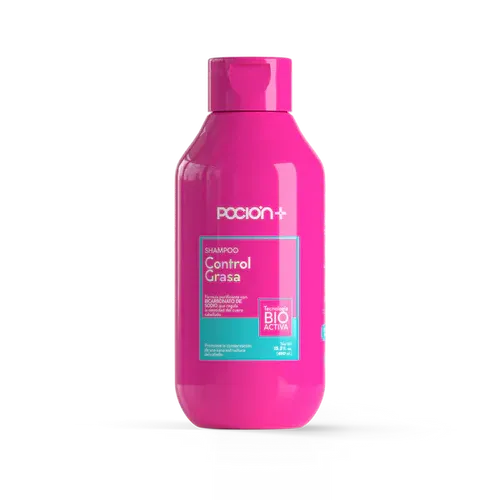 Poción+ Shampoo Control Grasa con Bicarbonato de Sodio Bio Activa