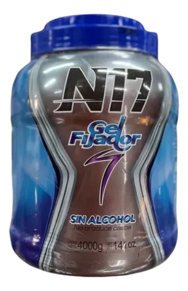 Gel Fijador N17 Sin Alcohol 4.000g