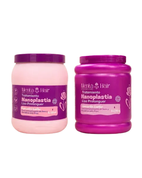 Tratamiento Nanoplastia Liso Prolonguer Mascarilla Capilar 2.000ml