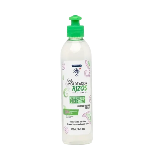 Gel Moldeador de Rizos Sin Frizz Cosméticos MyE 250ml