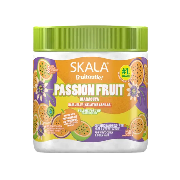 Fruitastic! Passion Fruit (Maracuyá) Hair Jelly Gelatina Capilar