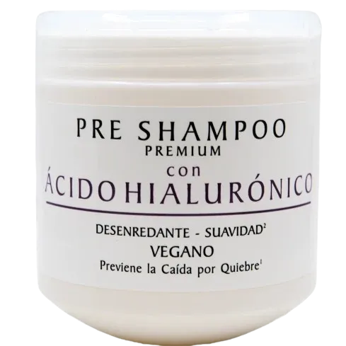Pre Shampoo Premium con Ácido Hialurónico Desenredante