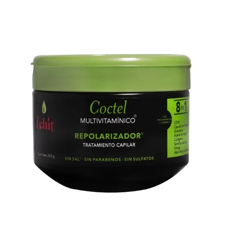 Tratamiento Capilar Coctel Multivitamínico 8 en 1 Repolarizador