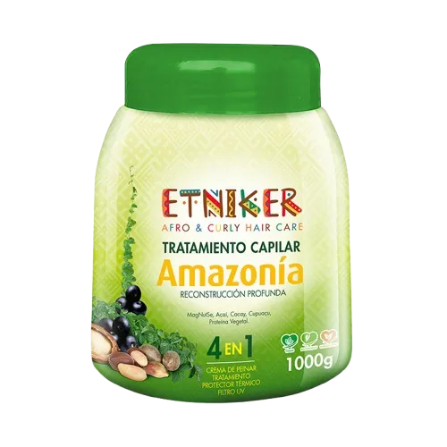 Tratamiento Capilar Amazonía 4 en 1 Reconstrucción 1000g