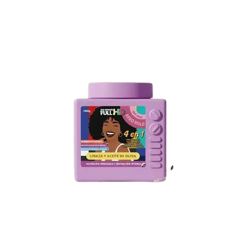 Tratamiento 4 en 1 Full HD Linaza y Aceite de Oliva Afro Hold