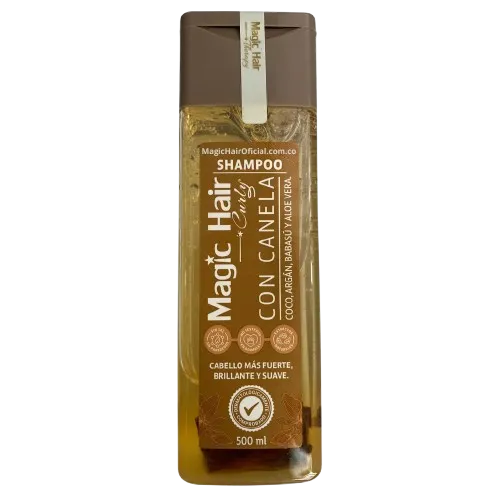 Shampoo Magic Curly con Canela Cabello Ondulado