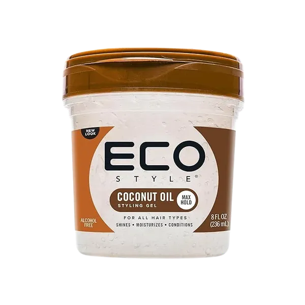 Gel Fijador Eco Style Coconut Oil Max Hold 236ml