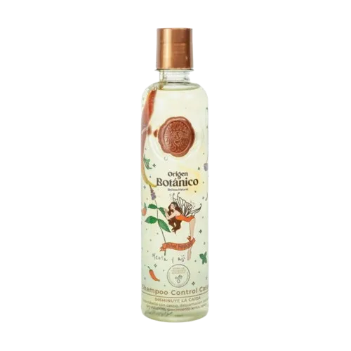 Shampoo Control Caspa Menta y Ají Disminuye la Caída