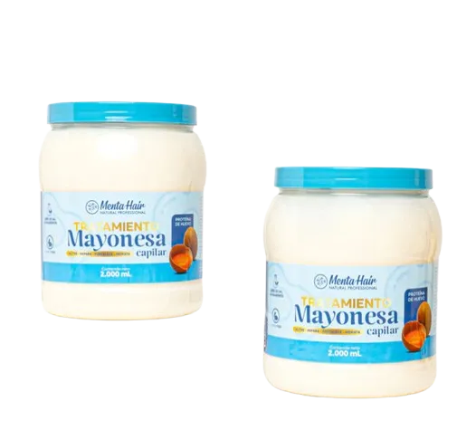 Tratamiento Capilar con Mayonesa y Proteína de Huevo 2.000ml