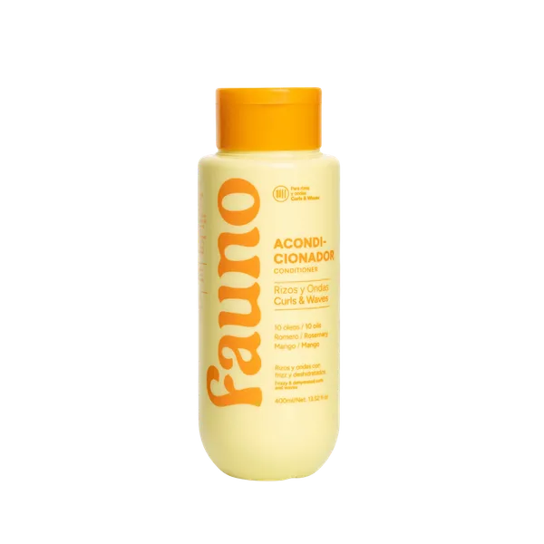 Acondicionador Rizos y Ondas Curls & Waves Fauno 400ml