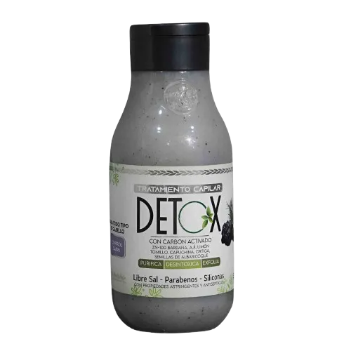 Tratamiento Capilar Detox con Carbón Activado 550ml
