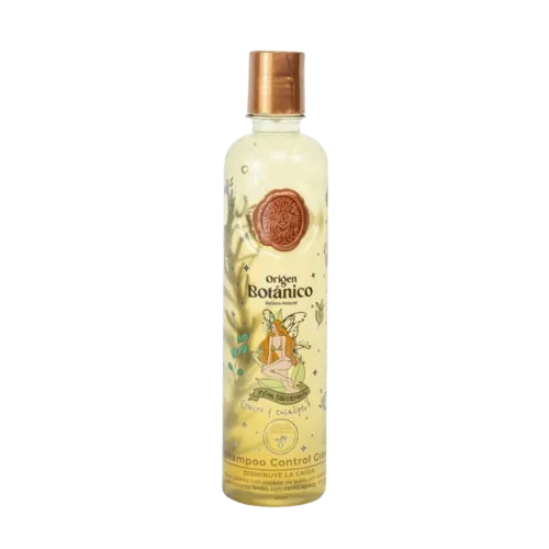 Shampoo Control Grasa Romero y Eucalipto Disminuye la Caída