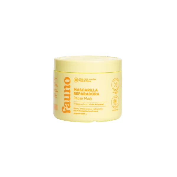 Mascarilla Reparadora Repair Mask Rizos y Ondas Fauno 300g