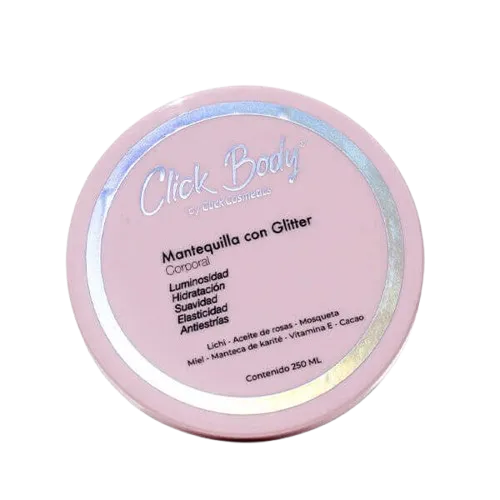 Mantequilla con Glitter Corporal Click Body