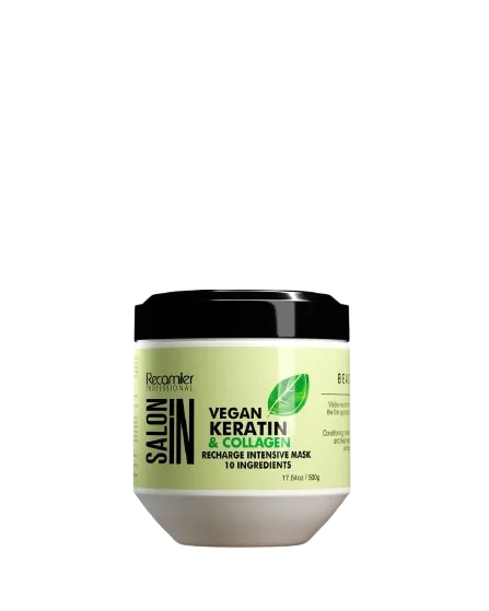 Mascarilla Recarga Intensiva Vegan Keratin & Collagen 500g