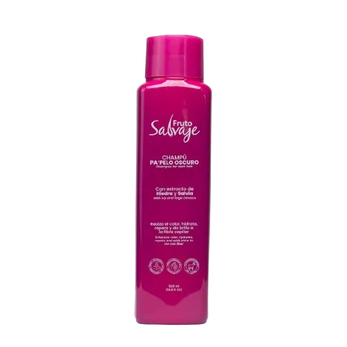 Champú Amazonia Pa' Pelo Oscuro con Hiedra y Salvia