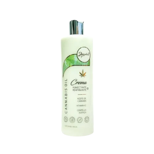 Crema Humectante Reafirmante Cannabis Oil