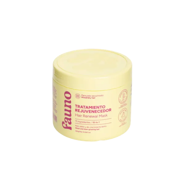 Tratamiento Rejuvenecedor Hair Renewal Mask Fauno 300g