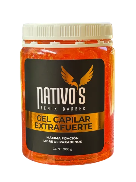 Gel Capilar Extrafuerte Nativos Máxima Fijación 900g
