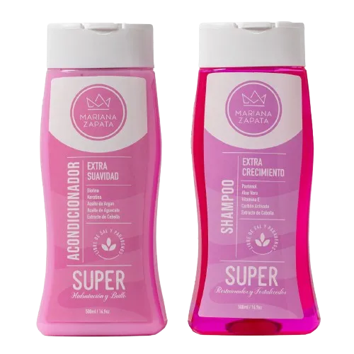 Kit Shampoo Extra Crecimiento y Acondicionador Extra Suavidad