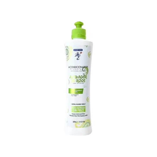 Acondicionador Hidratante Activador de Rizos Cosméticos MyE 400ml