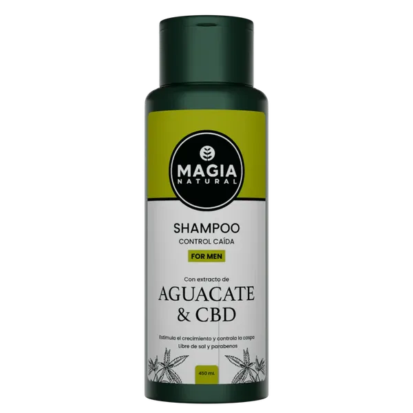 Shampoo Control Caída For Men Aguacate & CBD