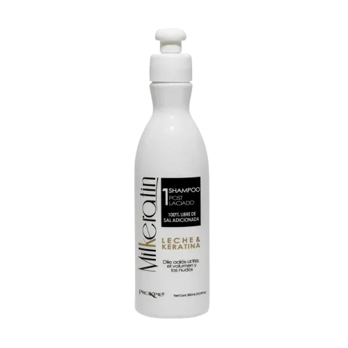 Shampoo Post Laciado Milkeratin 300ml