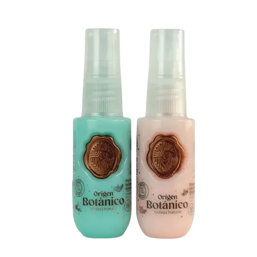 Dúo Perfume Termoprotector Desenredante Libre de Alcohol Minis