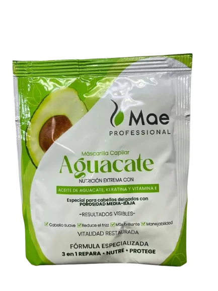 Mascarilla Mae Aguacate Nutrición Extrema Sachet 30ml