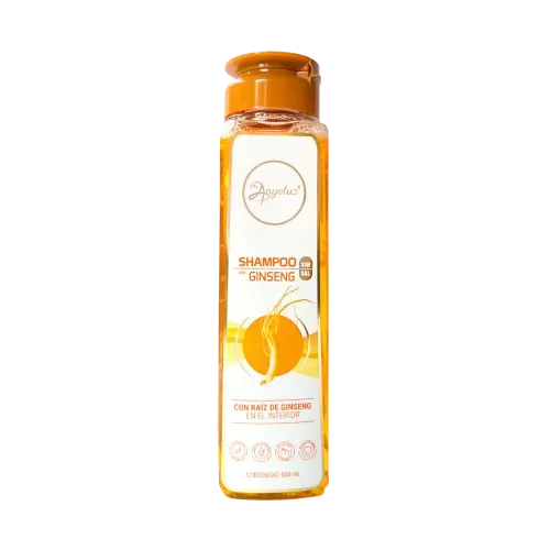 Shampoo con Ginseng y Raíz Natural