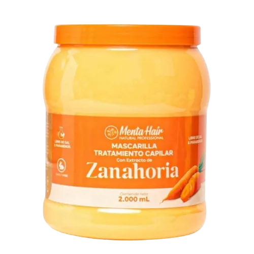 Mascarilla Tratamiento Capilar con Extracto de Zanahoria 2.000ml