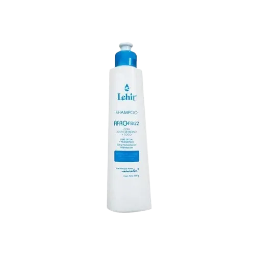 Shampoo Afro Frizz Rizos con Aceite de Ricino y Coco