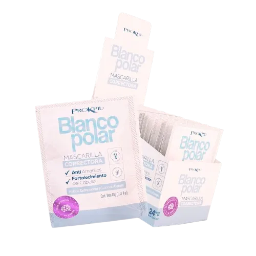 Sachet Mascarilla Correctora Blanco Polar 40g