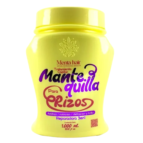 Tratamiento Capilar Mantequilla para Rizos 3 en 1 1.000ml