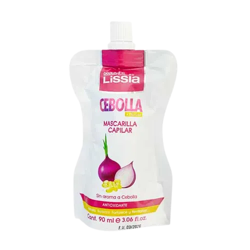 Mascarilla Capilar Cebolla y Biotina Lissia Doypack 90ml