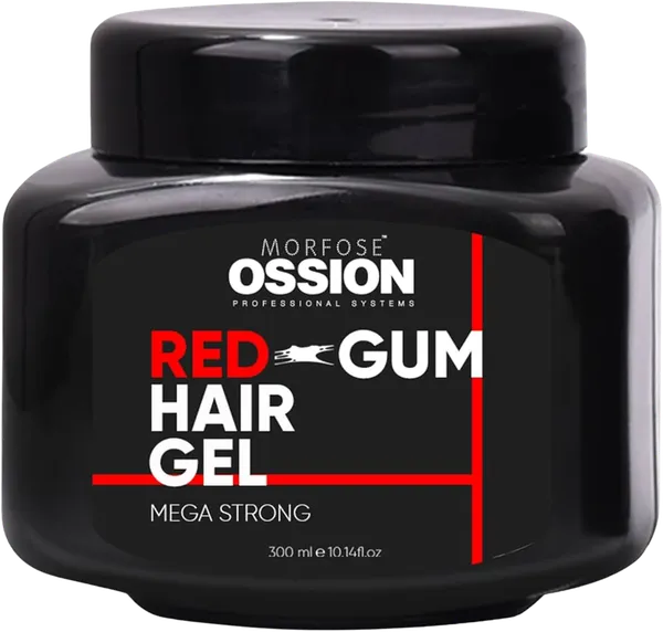 Gel Fijador Morfose Ossion Red Gum Mega Strong 300ml