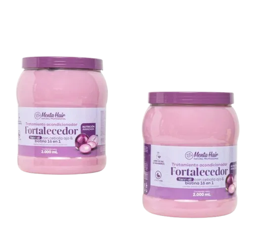 Tratamiento Acondicionador Fortalecedor Cebolla, Ajo y Biotina 2.000ml