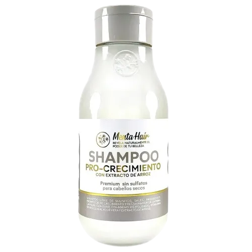 Shampoo Pro-Crecimiento con Extracto de Arroz 500ml