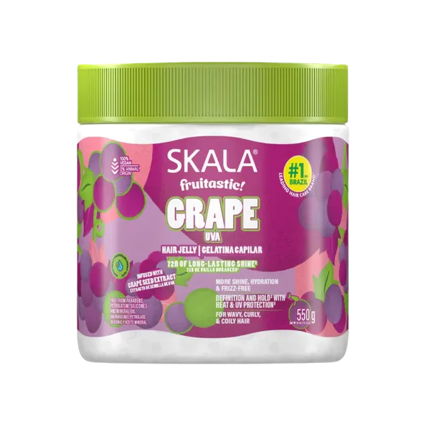 Fruitastic! Grape (Uva) Hair Jelly Gelatina Capilar