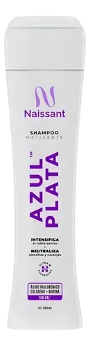 Shampoo Matizante Naissant Azul Plata 300ml
