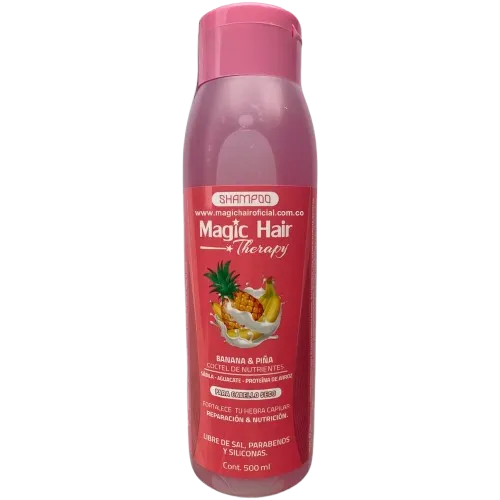 Shampoo Banana & Piña Cabello Seco