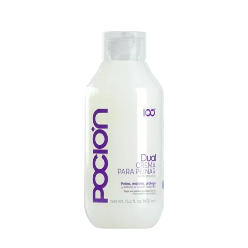 Dual Crema para Peinar Peina Moldea y Protege