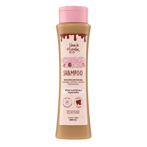Chocolate Rosado Shampoo Ultra Nutritivo y Reparador