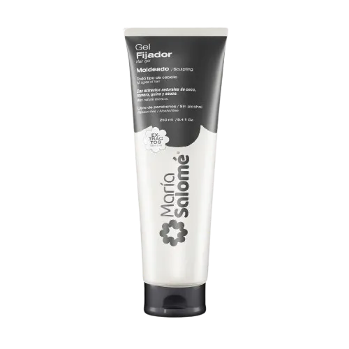 Gel Fijador Moldeado con Extractos Naturales María Salomé 250ml