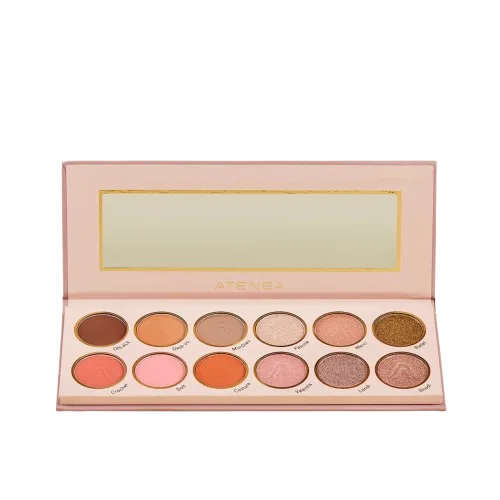 Paleta de Sombras Rose 12 Tonos Atenea