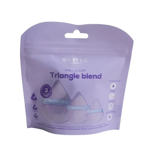 Set de Borlas para Maquillaje Triangle Blend x3