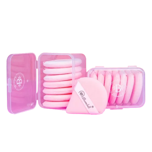 Set de Borlas para Polvos x7 con Estuche