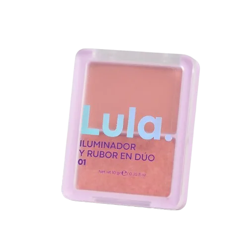 Iluminador y Rubor en Dúo Lula