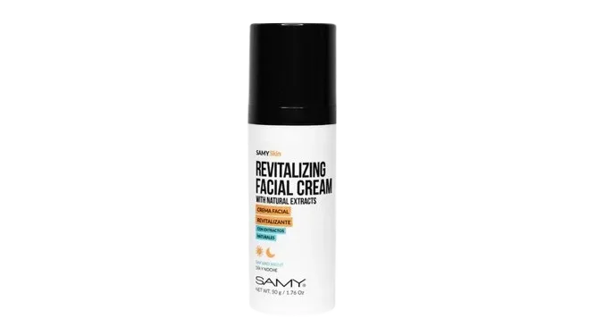 Crema Facial Revitalizante Día y Noche SAMY Skin