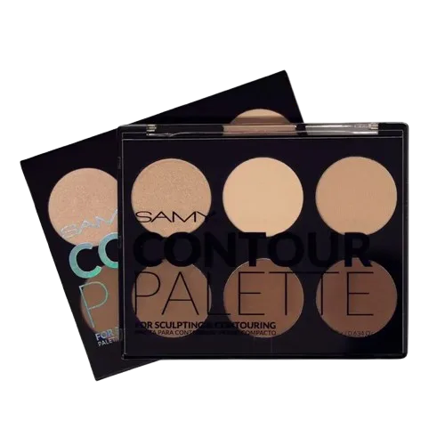 Paleta para Contornos en Polvo Compacto SAMY